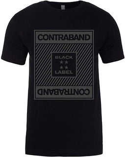 Contraband Black Label 10030 Lines Mario Esco Series Mens/Unisex T-Shirt
