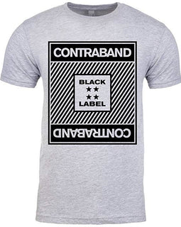 Contraband Black Label 10030 Lines Mario Esco Series Mens/Unisex T-Shirt