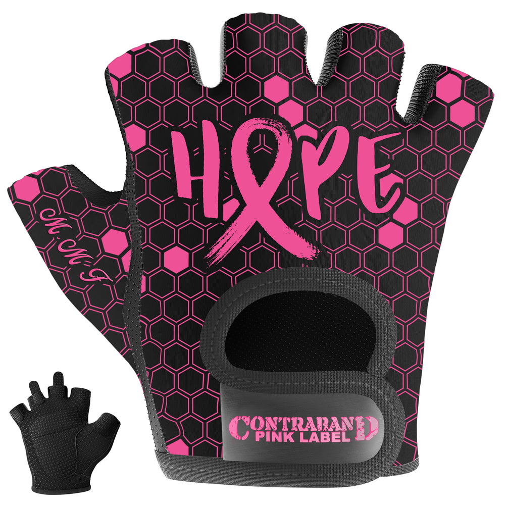 Contraband Pink Label Limited Edition Breast Cancer Awareness Gloves