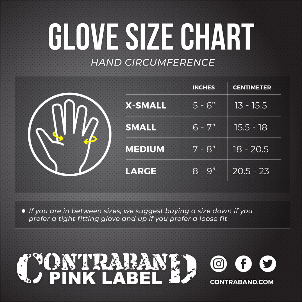 Contraband Pink Label 5307 Womens Diamond Mesh Designer Lifting Gloves