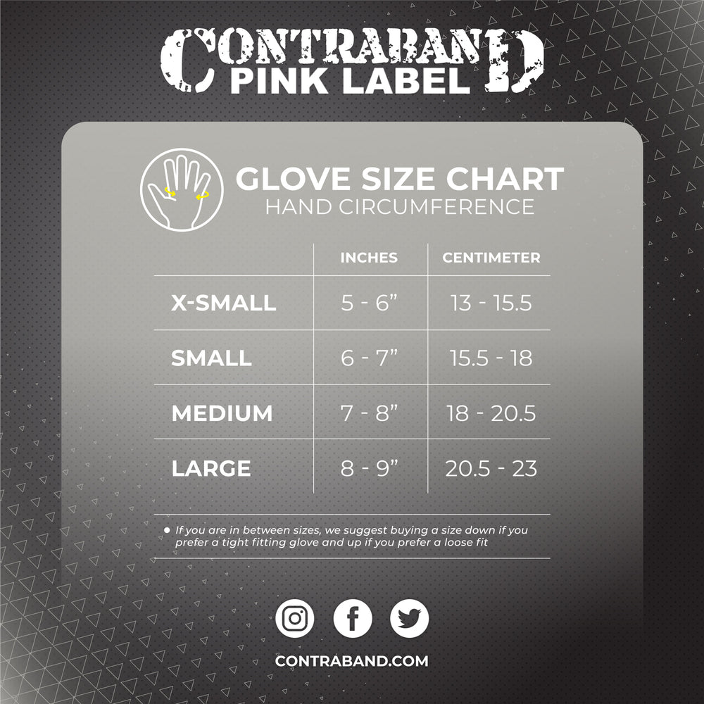 Contraband Pink Label 5437 Womens Extreme Grip Padded Lifting Gloves