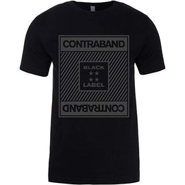 Contraband Black Label 10030 Lines Mario Esco Series Mens/Unisex T-Shirt