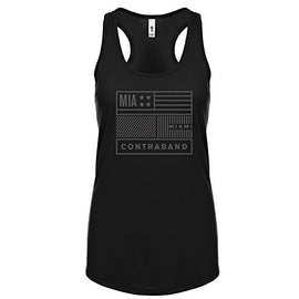 Contraband Sports 10039 MIA Miami Contraband Womens Racerback Tank Top