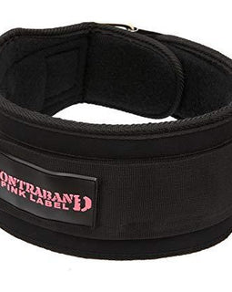 Contraband Pink Label 4047 Womens 5in Foam Padded Weight Lifting Belt