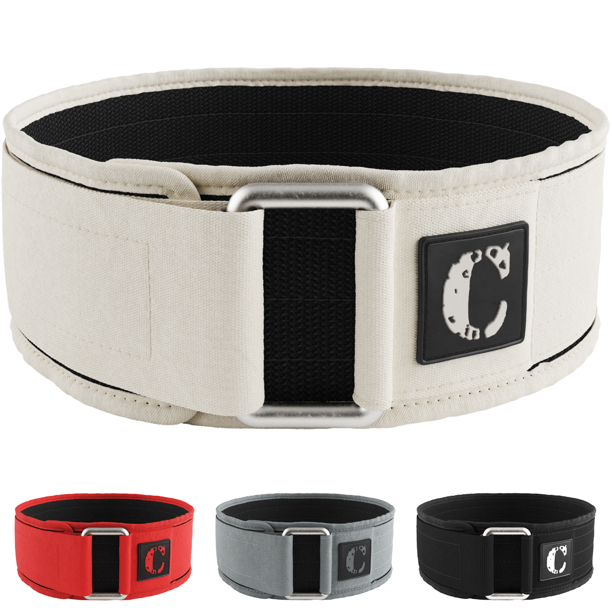 White weightlifting belt deals