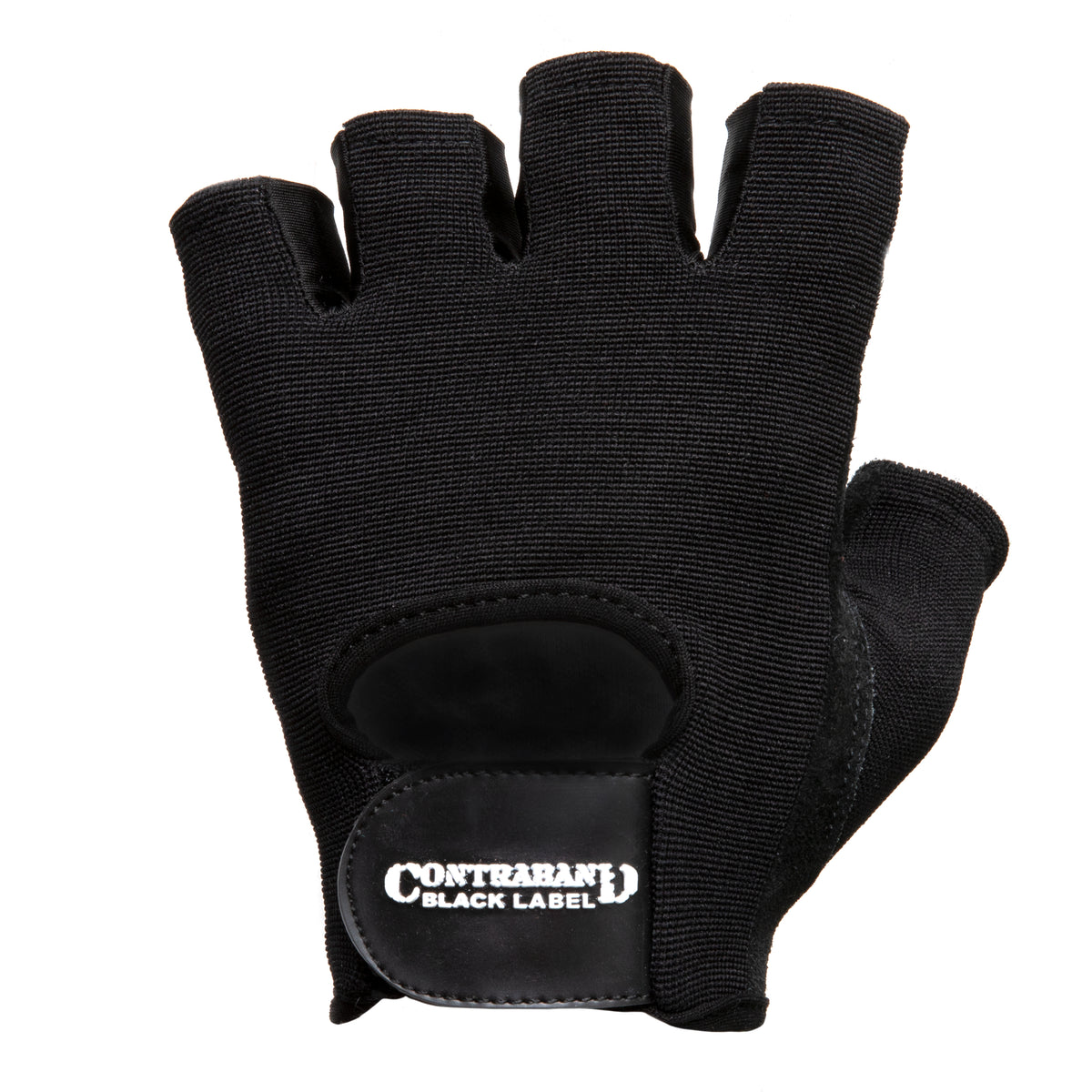 Contraband Black Label 5450 Heavy Duty Double Layer Gel Padded Leather Weight Lifting Gloves