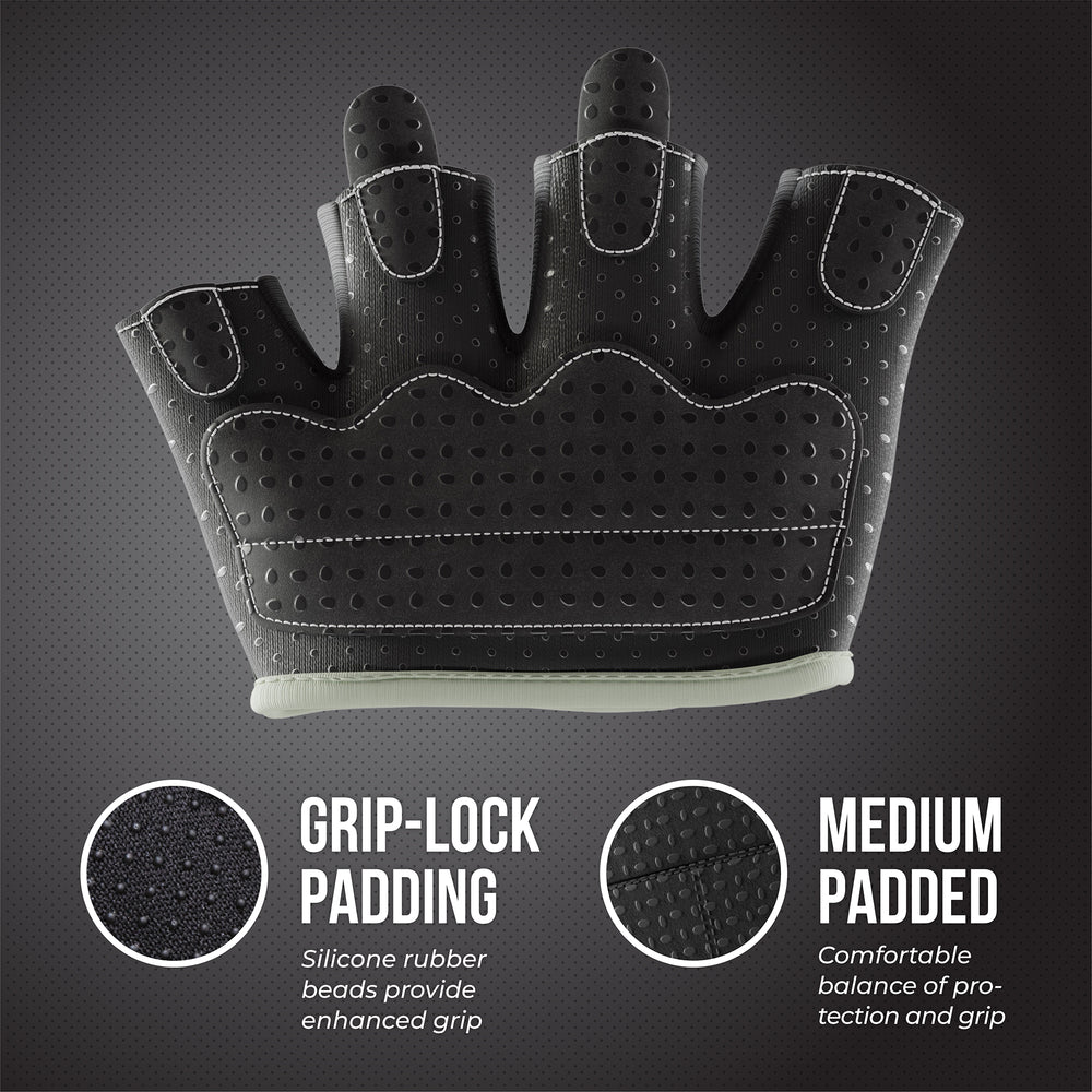 Contraband Pink Label 5537 Womens Micro Lifting Gloves with Grip-Lock