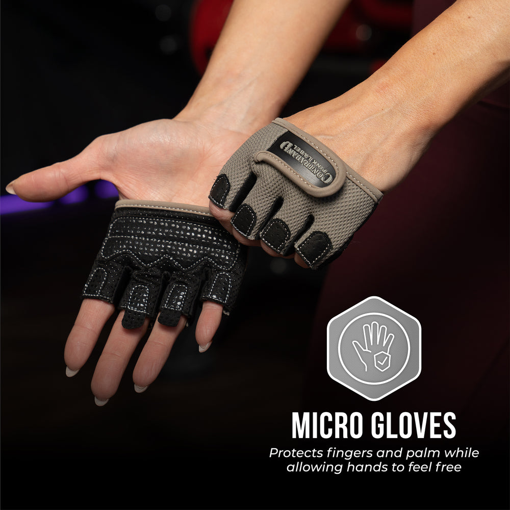 Contraband Pink Label 5537 Womens Micro Lifting Gloves with Grip-Lock