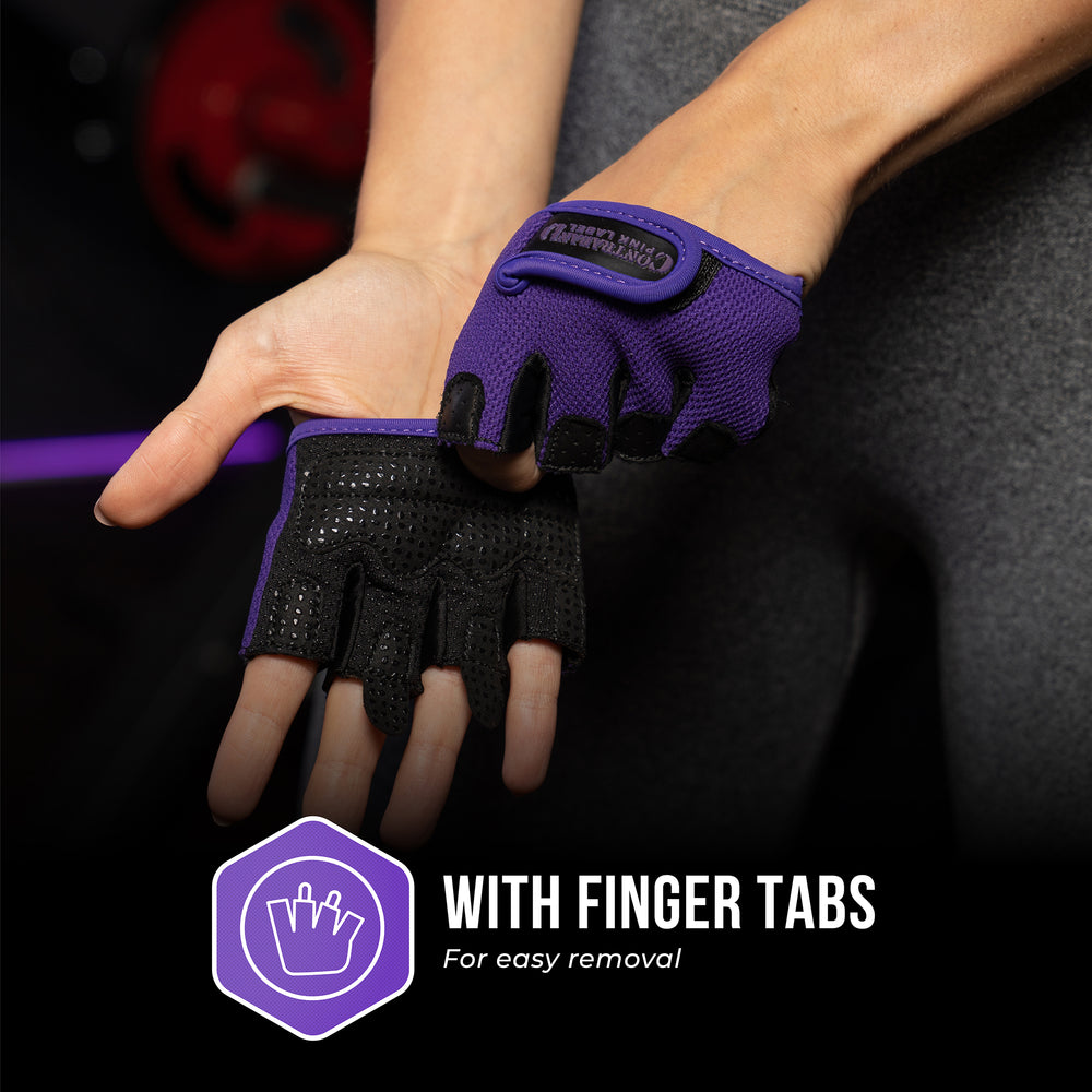 Contraband Pink Label 5537 Womens Micro Lifting Gloves with Grip-Lock