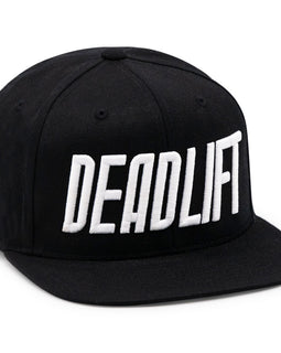 Contraband Sports 12119 DEADLIFT 3D Puff Embroidered Logo on Flexfit 110F Flat Bill Snapback