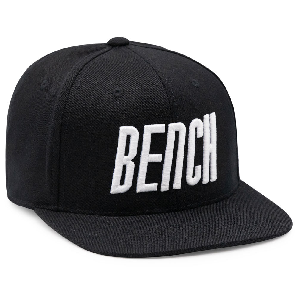 Contraband Sports 12109 BENCH 3D Puff Embroidered Logo on Flexfit 110F Flat Bill Snapback