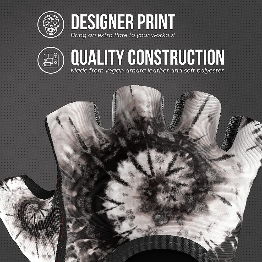 Contraband Pink Label 5347 Womens Tie Dye Designer Lifting Gloves