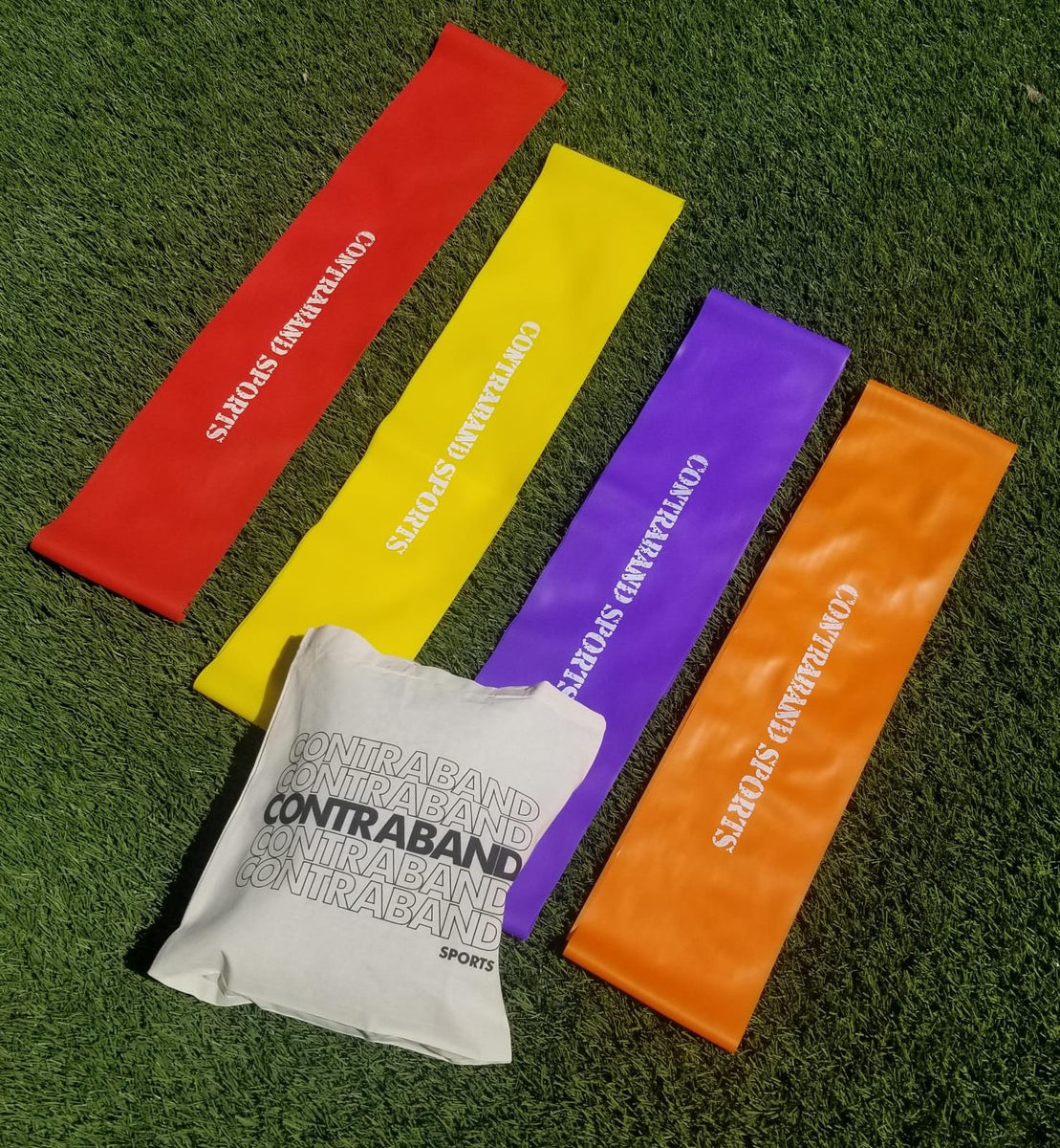 Contraband Sports 7509 Strength Training Resistance Therapy Bands