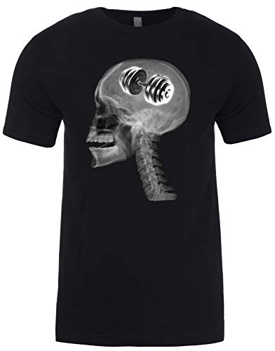 Contraband Sports 10249 Iron On The Mind Skull X-Ray Mens/Unisex T-Shirt