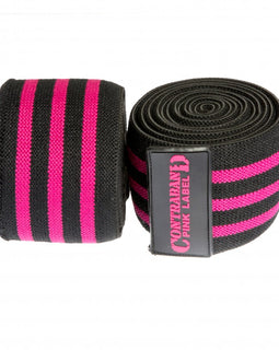 Contraband Pink Label 1067 Classic Knee Wraps (PAIR)