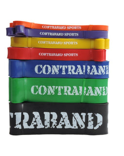 Contraband Sports 7419 Resistance Bands, Weight Lifting Bands, Powerlifting Bands, Pull up Bands