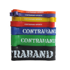 Contraband Sports 7419 Resistance Bands, Weight Lifting Bands, Powerlifting Bands, Pull up Bands