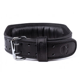 Contraband Black Label 4340 4in Top Grain Cowhide Padded Leather Belt